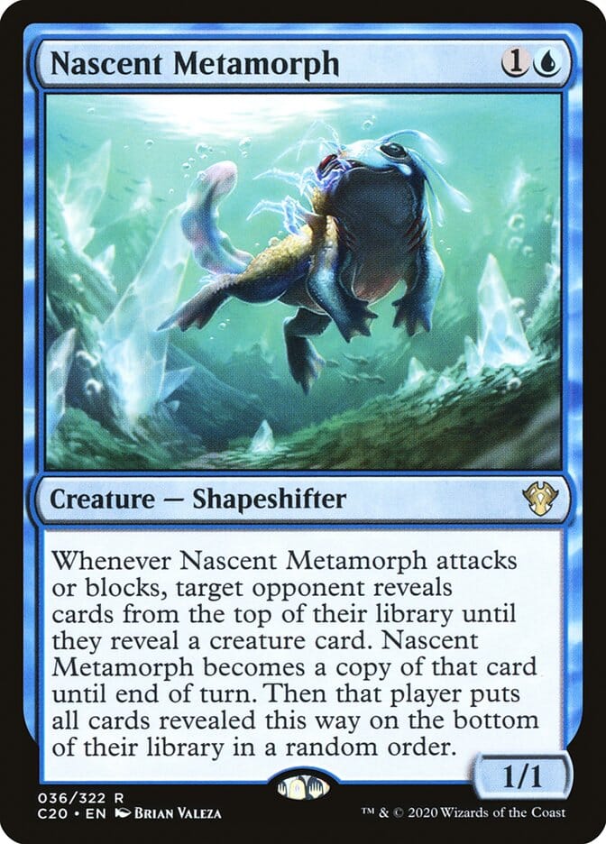 Nascent Metamorph [Commander 2020] MTG Single Magic: The Gathering  | Multizone: Comics And Games