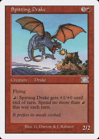 Spitting Drake [Classic Sixth Edition] MTG Single Magic: The Gathering  | Multizone: Comics And Games
