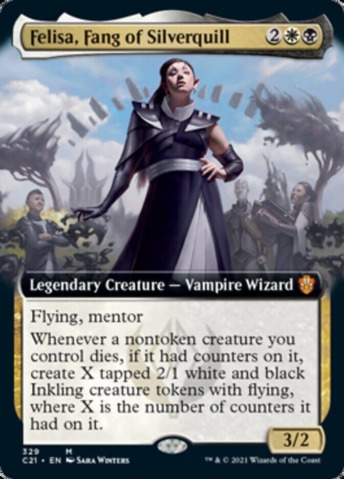 Felisa, Fang of Silverquill (Extended) [Commander 2021] MTG Single Magic: The Gathering  | Multizone: Comics And Games