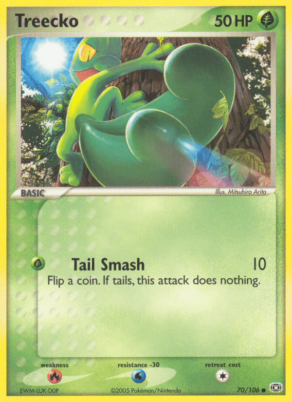Treecko (70/106) [EX: Emerald] Pokemon Single Pokémon  | Multizone: Comics And Games