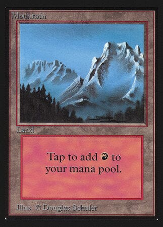 Mountain (Fog)(IE) [Intl. Collectors’ Edition] MTG Single Magic: The Gathering  | Multizone: Comics And Games
