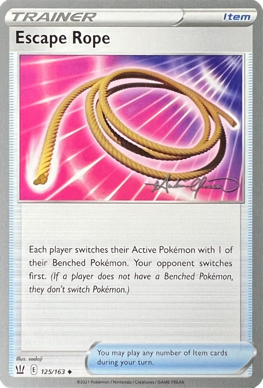Escape Rope (125/163) (The Shape of Mew - Andre Chiasson) [World Championships 2022] Pokemon Single Pokémon  | Multizone: Comics And Games