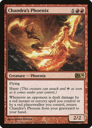 Chandra's Phoenix [Magic 2014] MTG Single Magic: The Gathering  | Multizone: Comics And Games