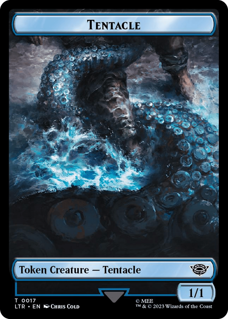 Tentacle // Food (0022) Double-Sided Token (Surge Foil) [The Lord of the Rings: Tales of Middle-Earth Tokens] MTG Single Magic: The Gathering  | Multizone: Comics And Games