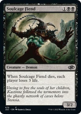 Soulcage Fiend [Jumpstart 2022] MTG Single Magic: The Gathering  | Multizone: Comics And Games