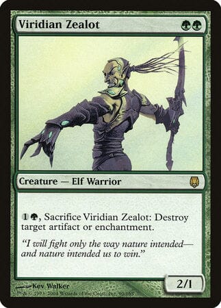 Viridian Zealot [Darksteel] MTG Single Magic: The Gathering  | Multizone: Comics And Games