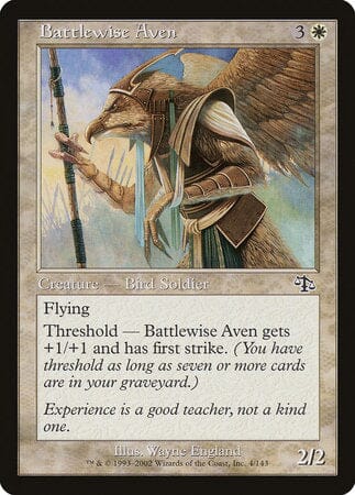 Battlewise Aven [Judgment] MTG Single Magic: The Gathering  | Multizone: Comics And Games