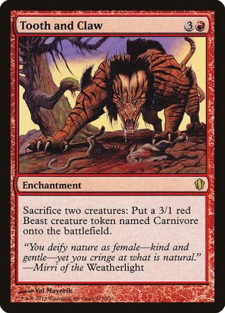 Tooth and Claw [Commander 2013] MTG Single Magic: The Gathering  | Multizone: Comics And Games