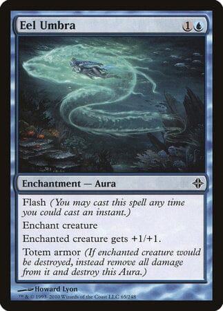 Eel Umbra [Rise of the Eldrazi] MTG Single Magic: The Gathering  | Multizone: Comics And Games