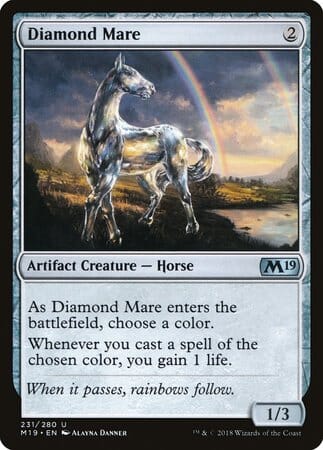 Diamond Mare [Core Set 2019] MTG Single Magic: The Gathering  | Multizone: Comics And Games