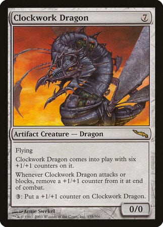 Clockwork Dragon [Mirrodin] MTG Single Magic: The Gathering  | Multizone: Comics And Games