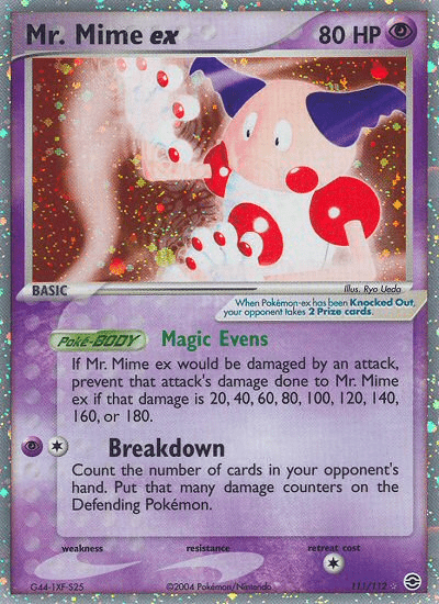 Mr. Mime ex (111/112) [EX: FireRed & LeafGreen] Pokemon Single Pokémon  | Multizone: Comics And Games