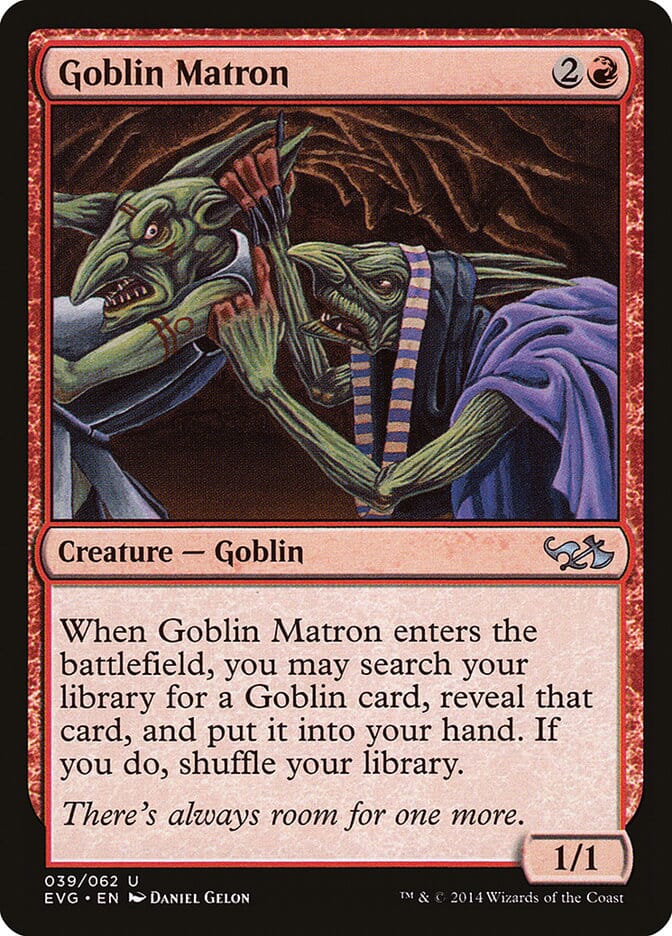 Goblin Matron (Elves vs. Goblins) [Duel Decks Anthology] MTG Single Magic: The Gathering  | Multizone: Comics And Games