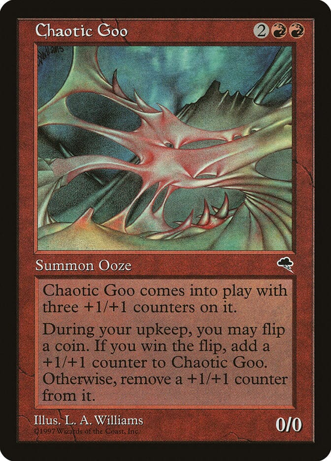 Chaotic Goo [Tempest] MTG Single Magic: The Gathering  | Multizone: Comics And Games