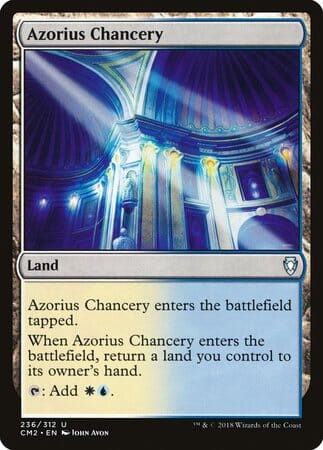 Azorius Chancery [Commander Anthology Volume II] MTG Single Magic: The Gathering  | Multizone: Comics And Games