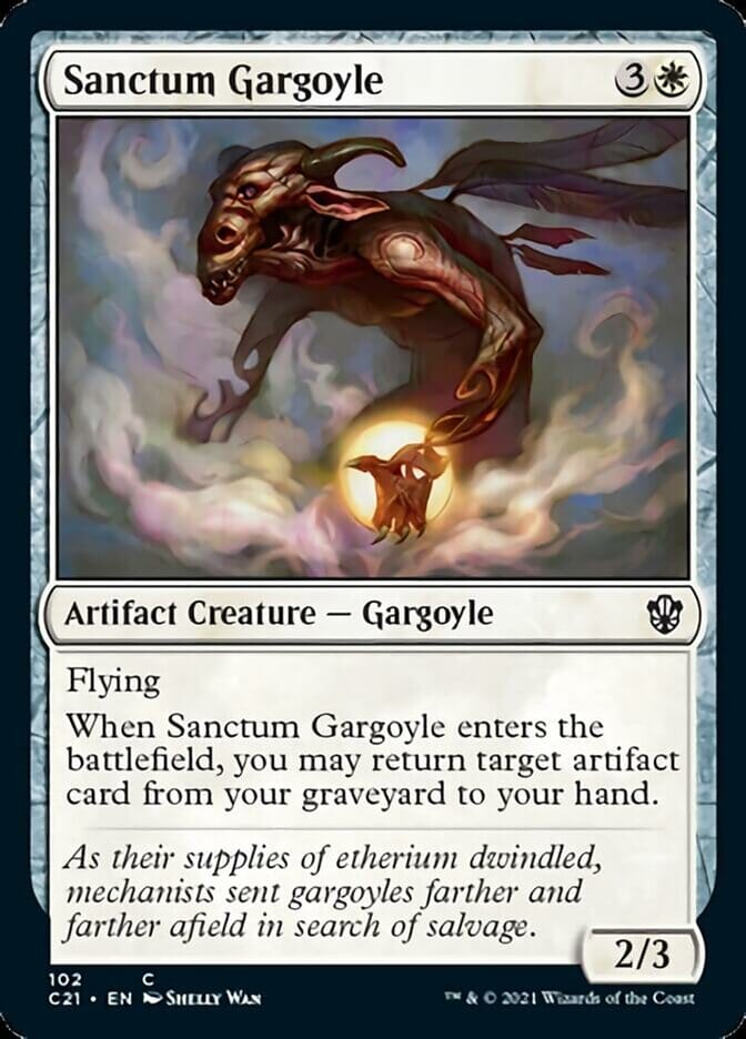 Sanctum Gargoyle [Commander 2021] MTG Single Magic: The Gathering  | Multizone: Comics And Games