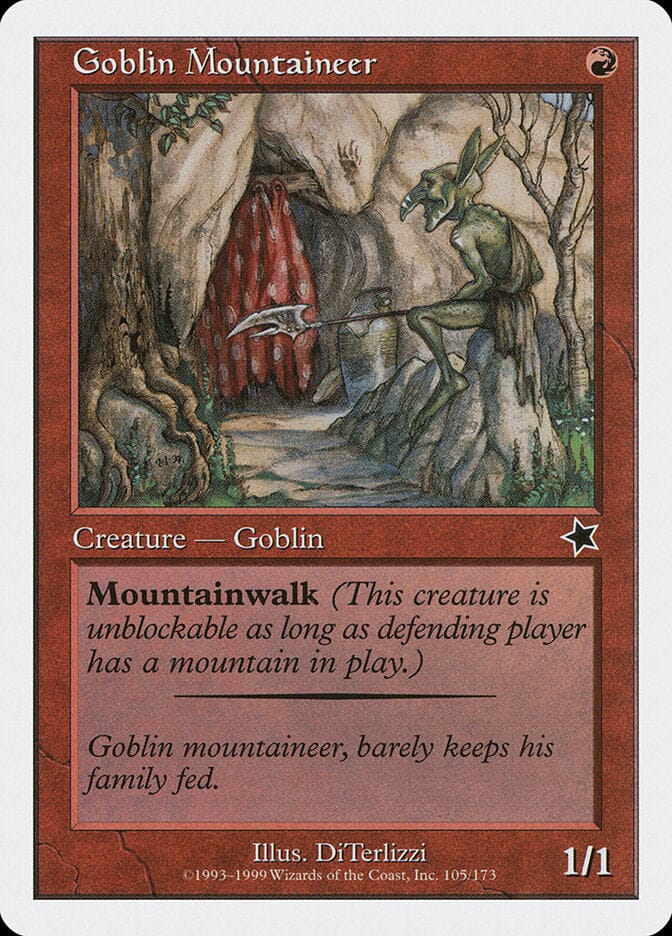 Goblin Mountaineer [Starter 1999] MTG Single Magic: The Gathering  | Multizone: Comics And Games