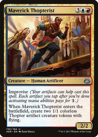 Maverick Thopterist [Aether Revolt] MTG Single Magic: The Gathering  | Multizone: Comics And Games