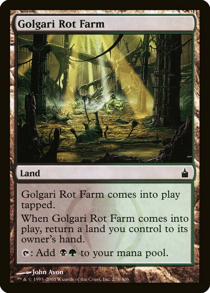 Golgari Rot Farm [Ravnica: City of Guilds] MTG Single Magic: The Gathering  | Multizone: Comics And Games