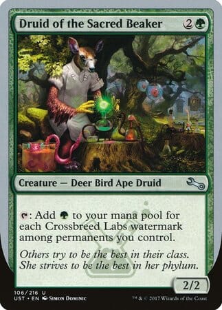 Druid of the Sacred Beaker [Unstable] MTG Single Magic: The Gathering  | Multizone: Comics And Games