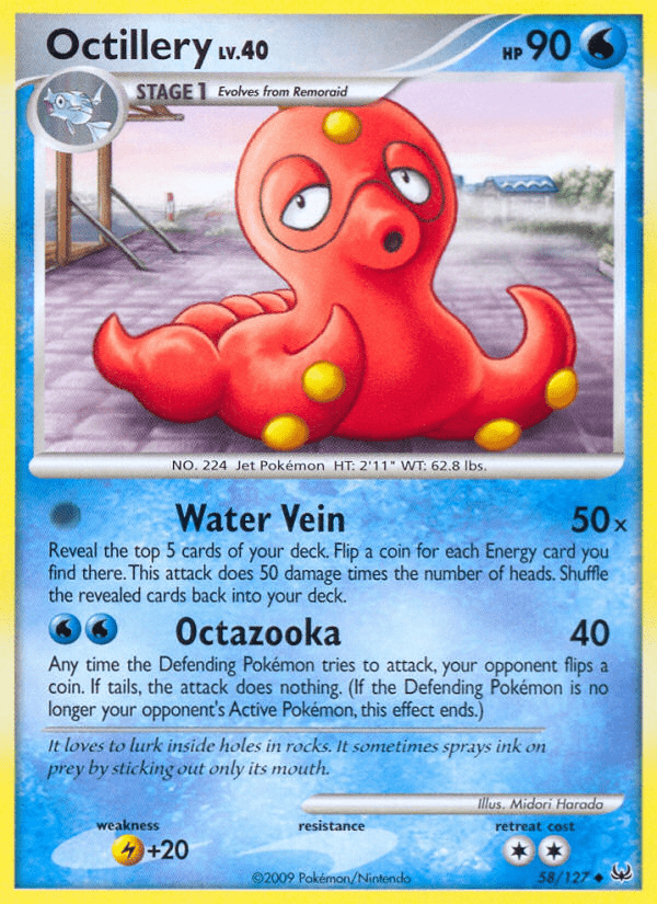 Octillery (58/127) [Platinum: Base Set] Pokemon Single Pokémon  | Multizone: Comics And Games