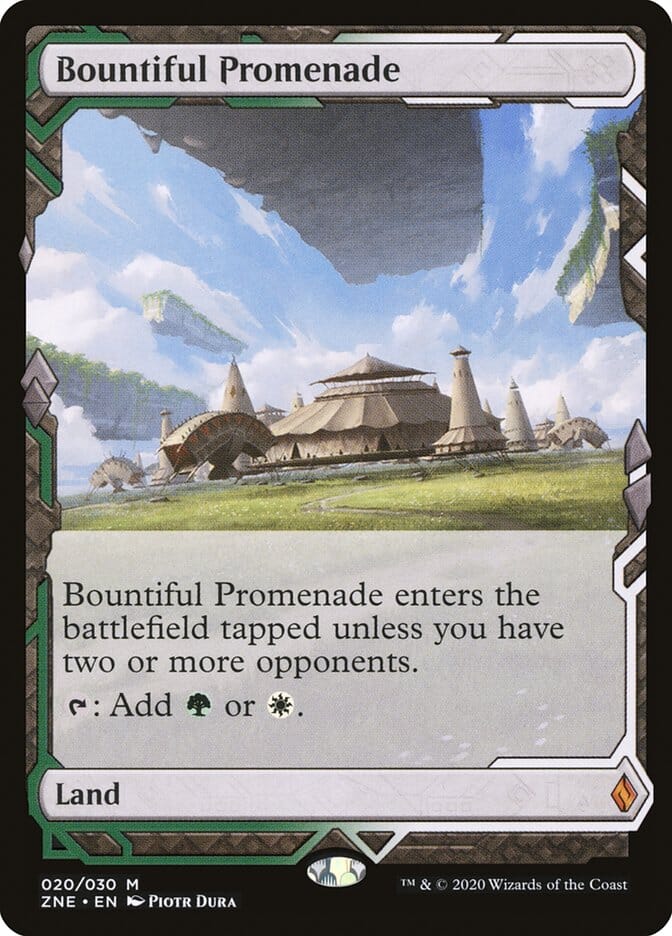Bountiful Promenade [Zendikar Rising Expeditions] MTG Single Magic: The Gathering  | Multizone: Comics And Games