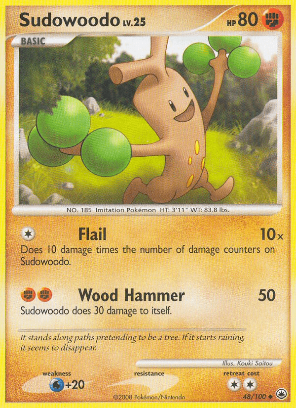 Sudowoodo (48/100) [Diamond & Pearl: Majestic Dawn] Pokemon Single Pokémon  | Multizone: Comics And Games