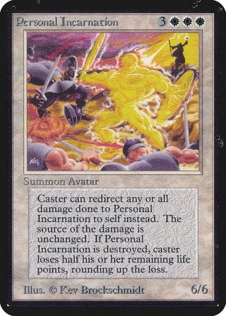 Personal Incarnation [Limited Edition Alpha] MTG Single Magic: The Gathering  | Multizone: Comics And Games