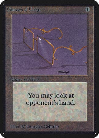 Glasses of Urza [Limited Edition Alpha] MTG Single Magic: The Gathering  | Multizone: Comics And Games