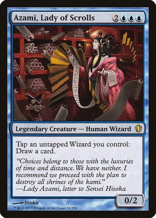 Azami, Lady of Scrolls [Commander 2013] MTG Single Magic: The Gathering  | Multizone: Comics And Games