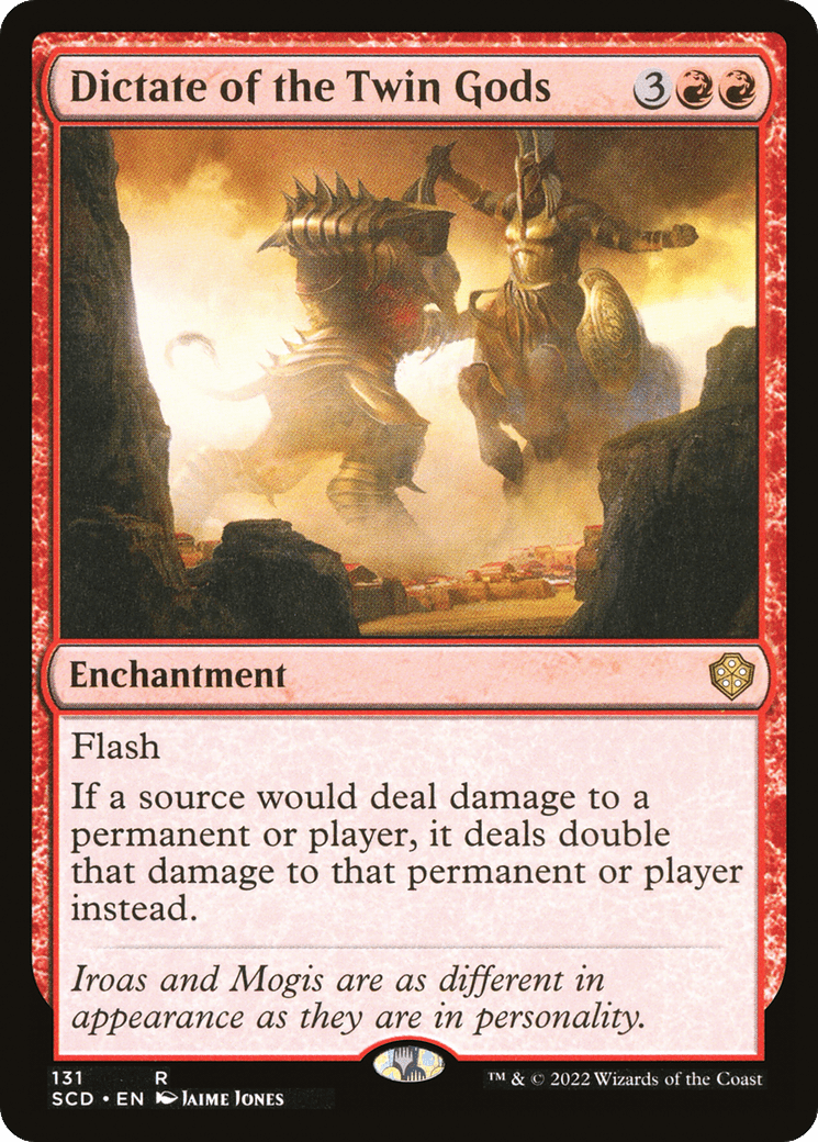 Dictate of the Twin Gods [Starter Commander Decks] MTG Single Magic: The Gathering  | Multizone: Comics And Games