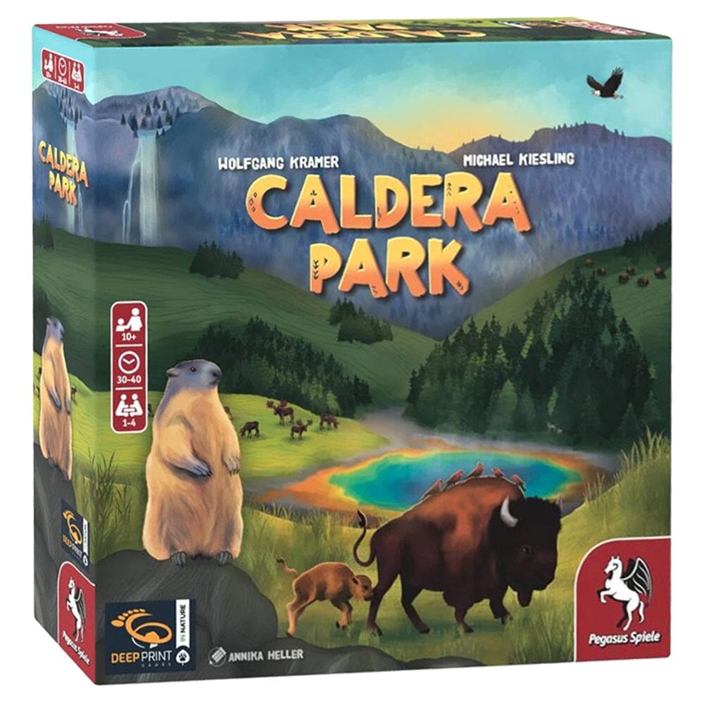 Caldera Park boardgame Multizone: Comics And Games  | Multizone: Comics And Games