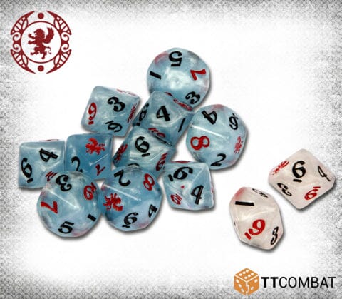 Carnevale Dice Miniatures|Figurines Multizone Light Blue  | Multizone: Comics And Games