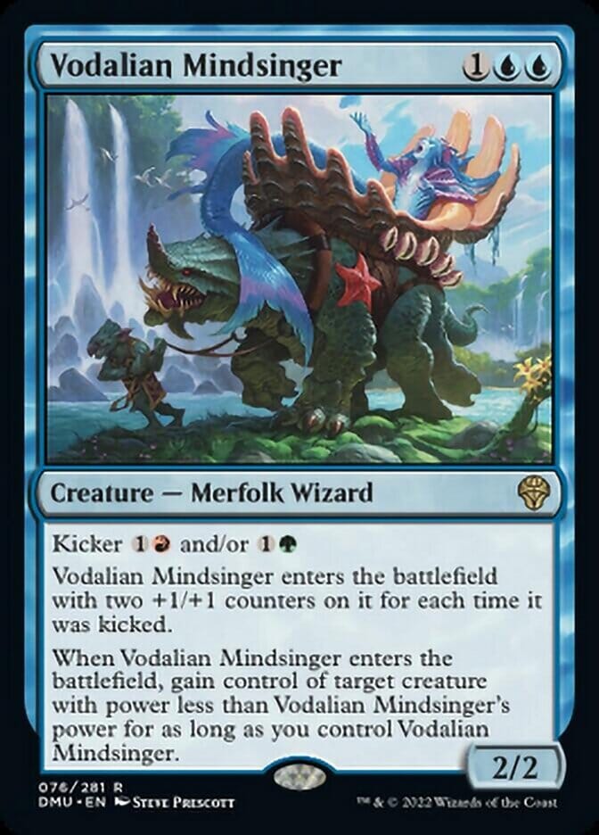 Vodalian Mindsinger [Dominaria United] MTG Single Magic: The Gathering  | Multizone: Comics And Games