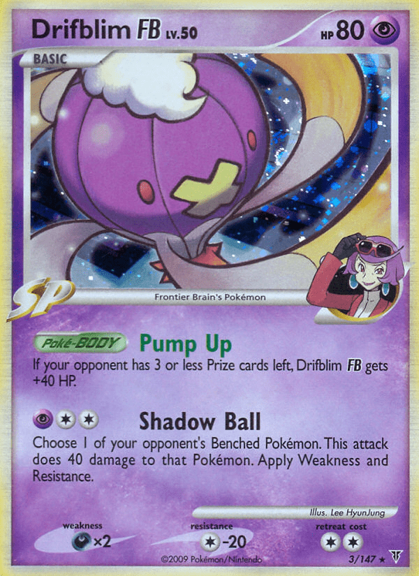 Drifblim FB (3/147) [Platinum: Supreme Victors] Pokemon Single Pokémon  | Multizone: Comics And Games