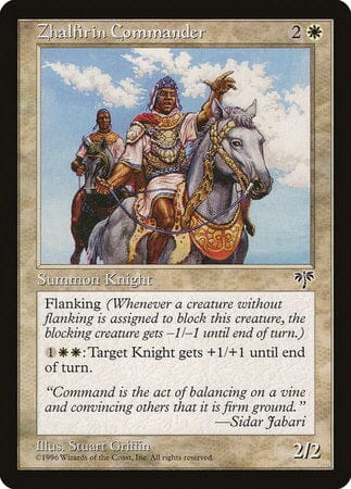 Zhalfirin Commander [Mirage] MTG Single Magic: The Gathering  | Multizone: Comics And Games