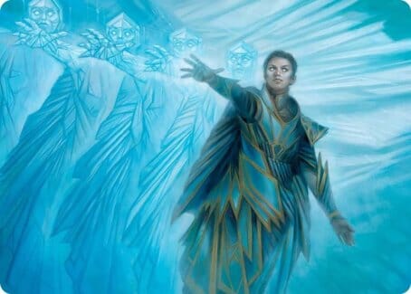 Echoing Equation Art Card [Strixhaven: School of Mages Art Series] MTG Single Magic: The Gathering  | Multizone: Comics And Games