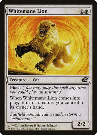 Whitemane Lion [Planar Chaos] MTG Single Magic: The Gathering  | Multizone: Comics And Games