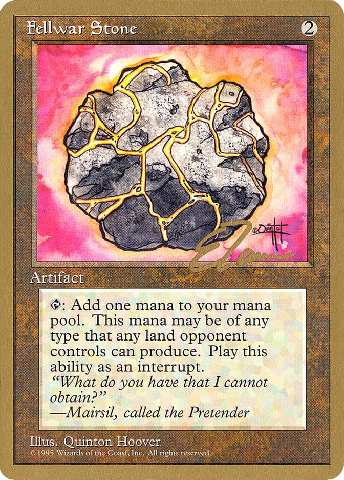Fellwar Stone (Eric Tam) [Pro Tour Collector Set] MTG Single Magic: The Gathering  | Multizone: Comics And Games