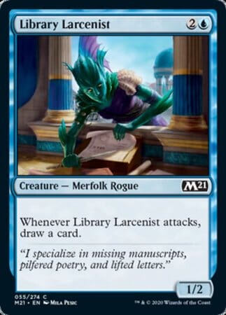 Library Larcenist [Core Set 2021] MTG Single Magic: The Gathering  | Multizone: Comics And Games