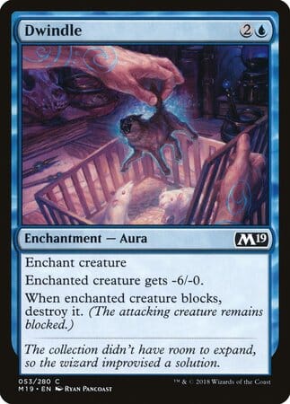 Dwindle [Core Set 2019] MTG Single Magic: The Gathering  | Multizone: Comics And Games