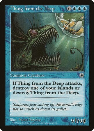 Thing from the Deep [Portal] MTG Single Magic: The Gathering  | Multizone: Comics And Games