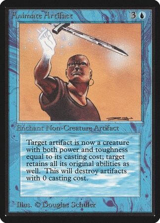 Animate Artifact [Limited Edition Beta] MTG Single Magic: The Gathering  | Multizone: Comics And Games
