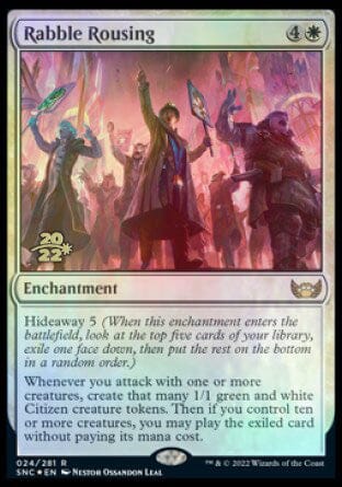 Rabble Rousing [Streets of New Capenna Prerelease Promos] MTG Single Magic: The Gathering  | Multizone: Comics And Games