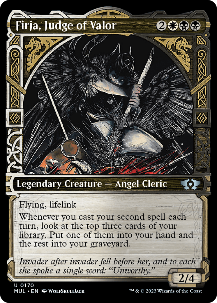Firja, Judge of Valor (Halo Foil) [Multiverse Legends] MTG Single Magic: The Gathering  | Multizone: Comics And Games