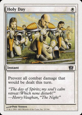Holy Day [Eighth Edition] MTG Single Magic: The Gathering  | Multizone: Comics And Games