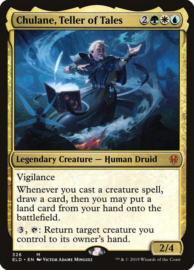 Chulane, Teller of Tales [Throne of Eldraine] MTG Single Magic: The Gathering  | Multizone: Comics And Games