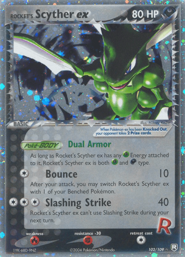 Rocket's Scyther ex (102/109) [EX: Team Rocket Returns] Pokemon Single Pokémon  | Multizone: Comics And Games