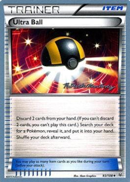 Ultra Ball (93/108) (Punches 'n' Bites - Patrick Martinez) [World Championships 2015] Pokemon Single Pokémon  | Multizone: Comics And Games