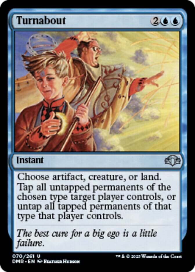 Turnabout [Dominaria Remastered] MTG Single Magic: The Gathering  | Multizone: Comics And Games